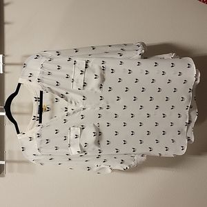 Torrid Boston Terrier Blouse 3x